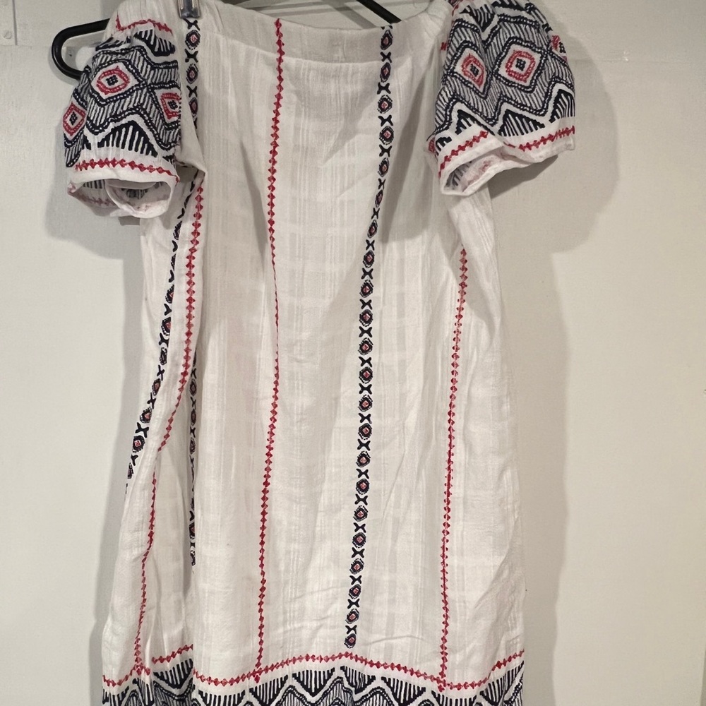 Aqua Off the Shoulder Dress